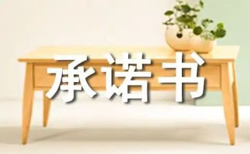 承诺书合同模板5篇