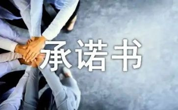 煤矿安全承诺书模板5篇