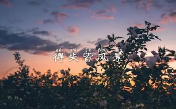 人生得与失的演讲稿优秀6篇