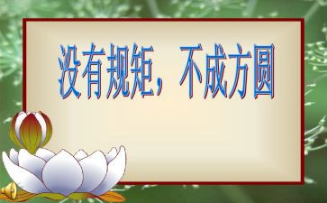 纪律规矩月教育月心得体会5篇