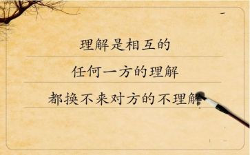 我得到理解的作文7篇