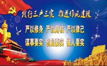 三严三实教育心得5篇