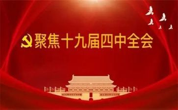 团十九届四中精神心得体会8篇