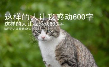 有我这样的人作文精选5篇
