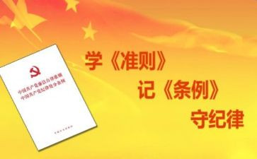 政治生活若干准则心得体会参考6篇